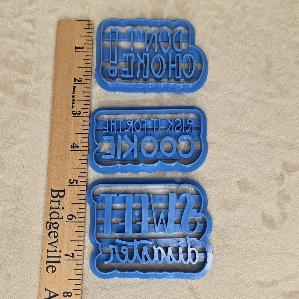 Set of Snarky, Humorous Cookie Cutters